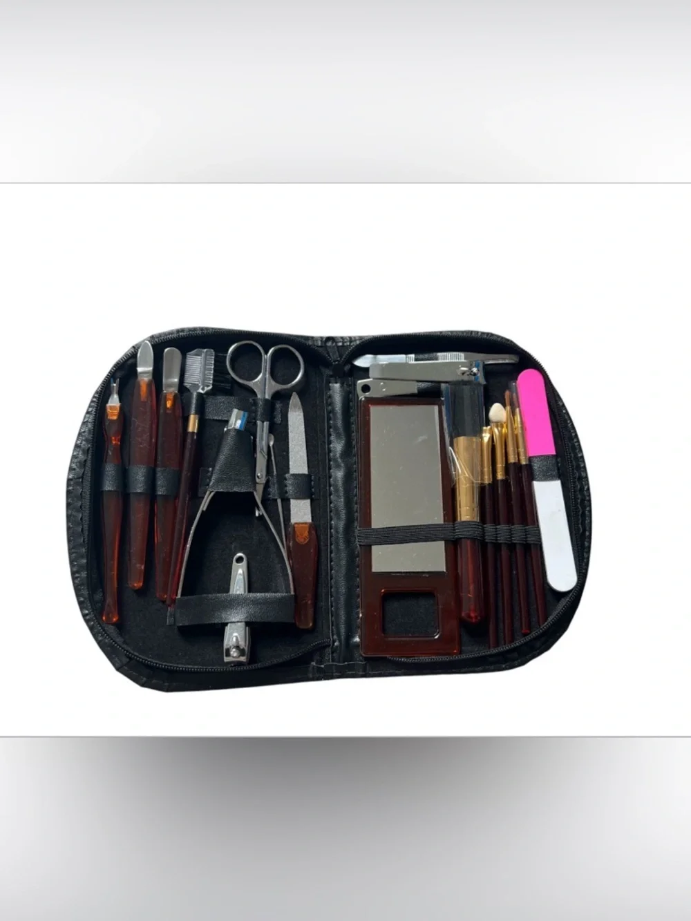 Elina 18 Pieces Professional Manicure /Pedicure Kit & Make Up Set